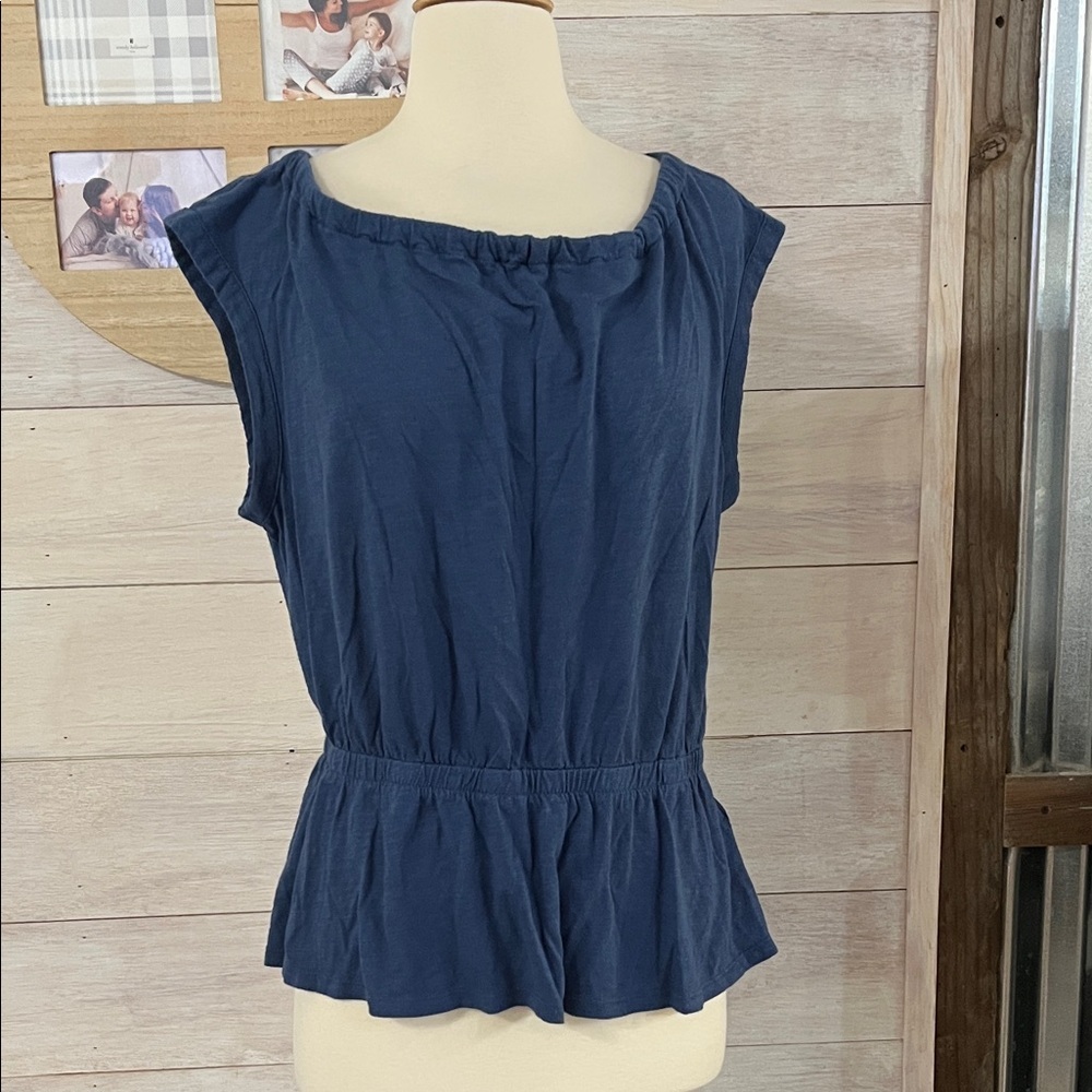 Banana Republic Navy Blue Women's Blouse S